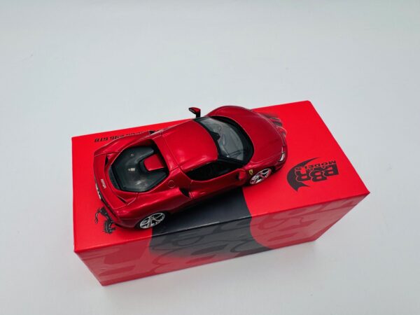 BBR 1:64 FERRARI 296 GTB ROSSO IMOLA - Image 4