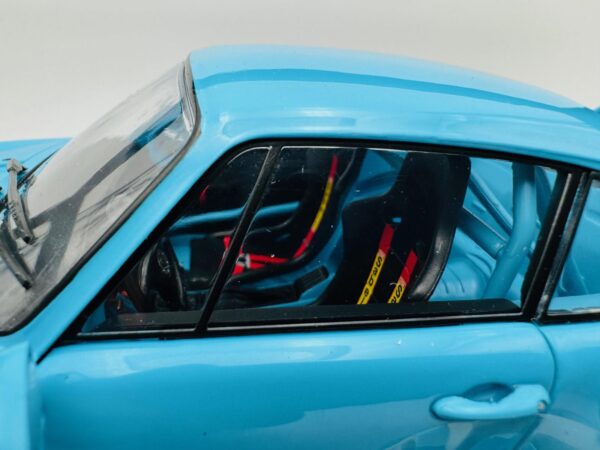 SOLIDO 1:18 PORSCHE 993 CLUBSPORT RIVIERA BLUE 1997 - Imagen 3