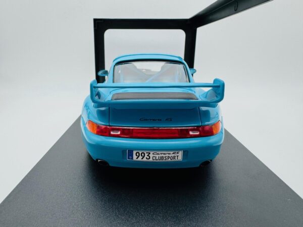 SOLIDO 1:18 PORSCHE 993 CLUBSPORT RIVIERA BLUE 1997 - Imagen 5