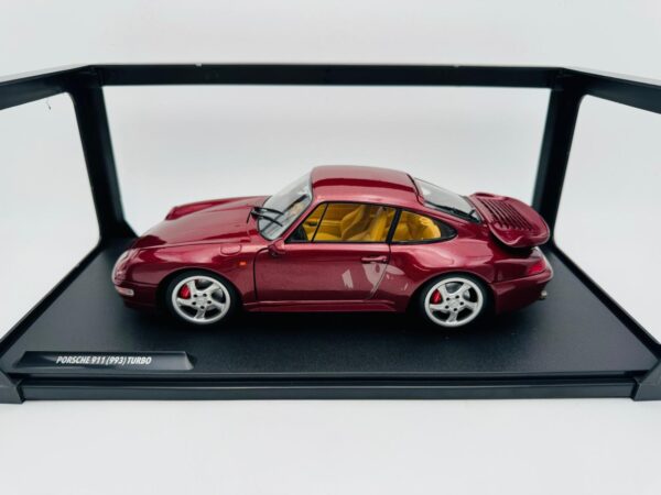 SOLIDO 1:18 PORSCHE 993 TURBO ARENA RED 1997 - Imagen 2