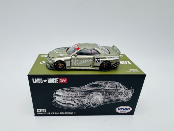 MINI GT 1:64 NISSAN SKYLINE GTR R34 KAIDO WORKS V4  103