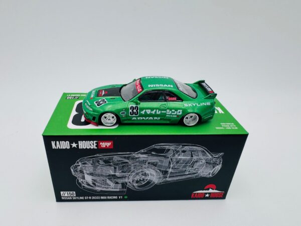 MINI GT 1:64 NISSAN SKYLINE GTR R33 IMAI RACING V1  150