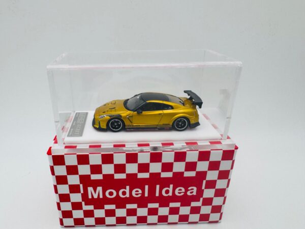MODEL IDEA 1:64 NISSAN GTR R35 TOP SECRET TAO GOLD – Bild 2