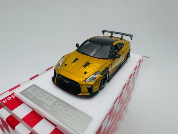 MODEL IDEA 1:64 NISSAN GTR R35 TOP SECRET TAO GOLD – Bild 3