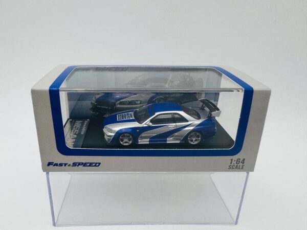 FAST SPEED 1:64 NISSAN GTR R 34