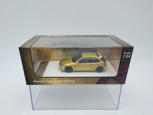 MODEL ONE 1:64 HONDA CIVIC TYPE R EK9 GOLD
