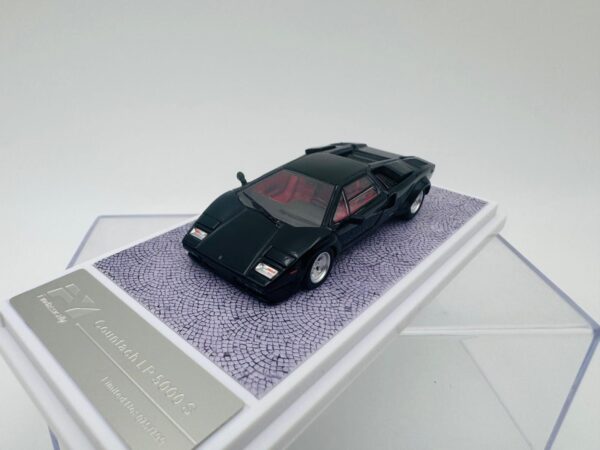 FINDCLASSIC 1:64 LAMBORGHINI COUNTACH LP50005 BLACK - Imagen 2