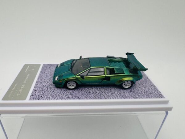 FINDCLASSIC 1:64 LAMBORGHINI COUNTACH LP50005 CANEPA GREEN - Imagen 3