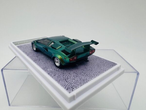FINDCLASSIC 1:64 LAMBORGHINI COUNTACH LP50005 CANEPA GREEN - Imagen 4