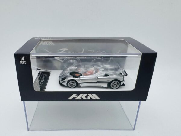 HKM 1:64 PAGANI ZONDA 760 HARDTOP SILVER