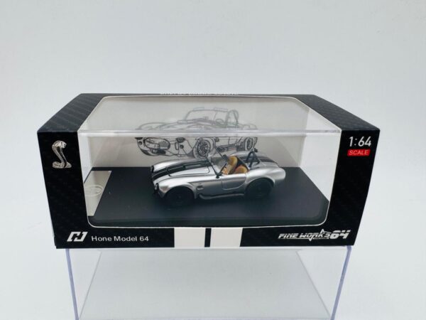 HONE MODEL 1:64 SHELBY 427 SILVER