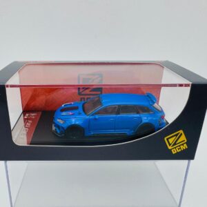 DCM 1:64 AUDI RS6 SILVER BLUE