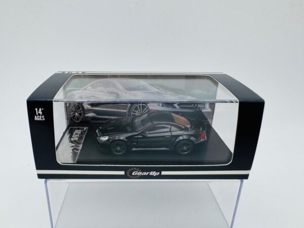 GEAR UP 1:64 MERCEDES SL65 AMG BLACK SERIES BLACK
