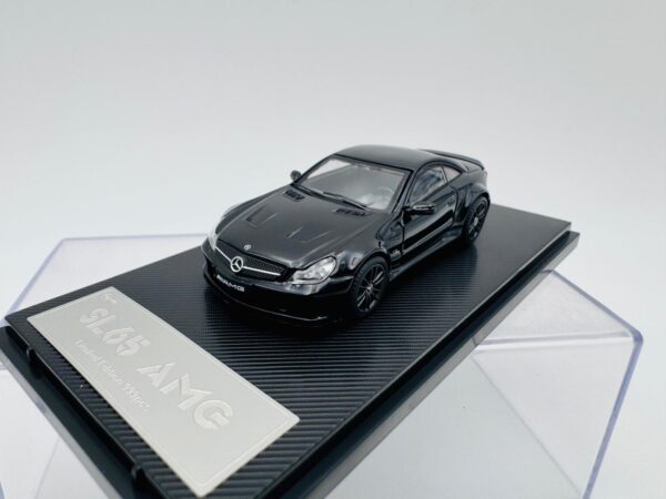 GEAR UP 1:64 MERCEDES SL65 AMG BLACK SERIES BLACK – Bild 3