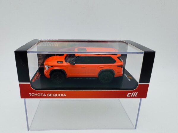 CM MODEL 1:64 TOYOTA SEQUOIA ORANGE
