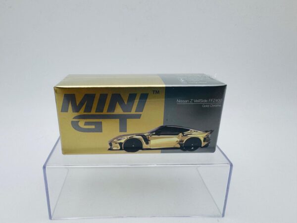 MINI GT 1:64 NISSAN Z VEILSIDE FFZ400 GOLD CHROME  NOVEDAD