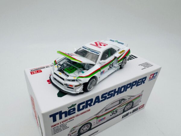 MINI GT 1:64 NISSAN SKYLINE GTR R34 THE GRASSHOPPER  167   NOVEDAD - Imagen 4