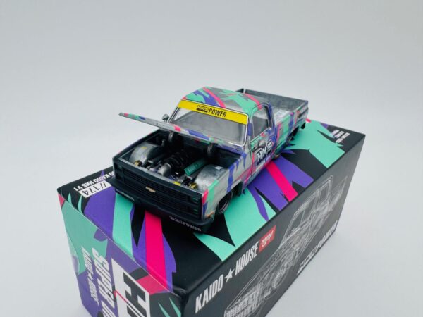 MINI GT 1:64 CHEVROLET SILVERADO KAIDO HKS V1 174  CHASE  NOVEDAD - Imagen 3