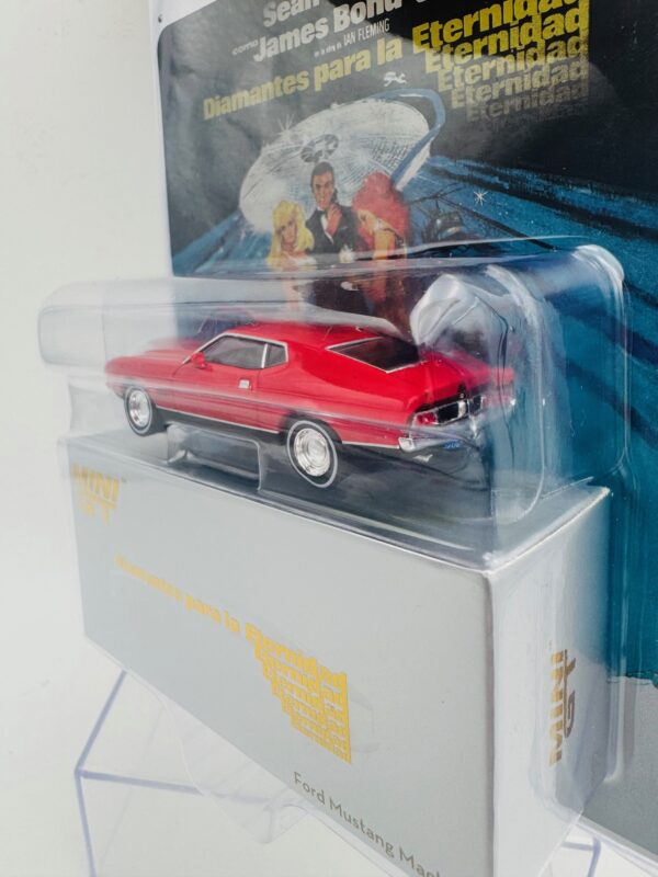 MINI GT 1:64 FORD MUSTANG MACH 1 OO7 DIAMANTES PARA LA ETERNIDAD  NOVEDAD - Imagen 3