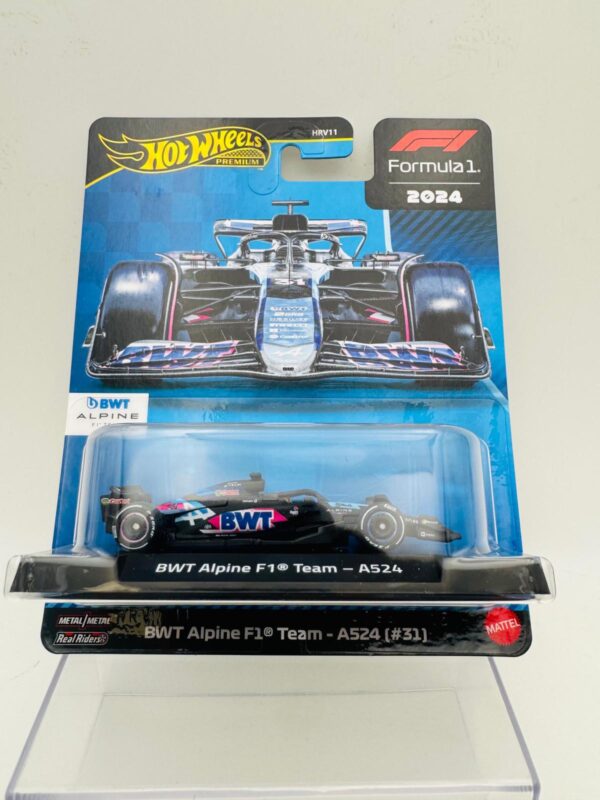 HOTWHEELS 1:64 FORMULA 1 BWT ALPINE F1 TEAM A524 Nº31