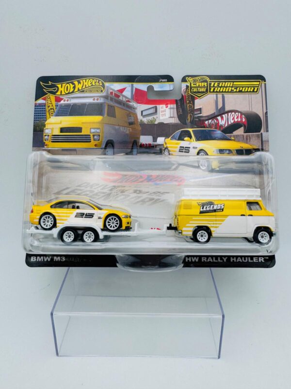 HOTWHEELS 1:64 TEAM TRANSPORT BMW M3