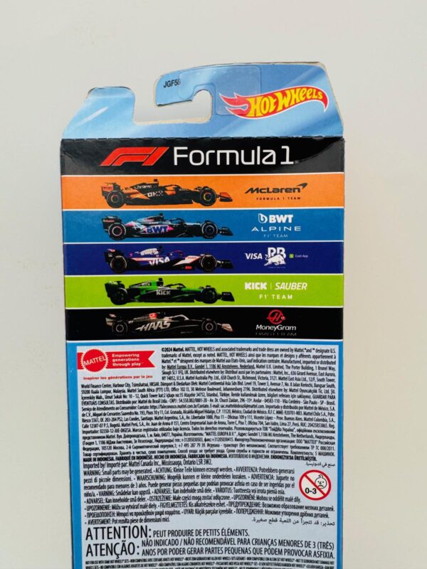 HOTWHEELS 1:64 SET FORMULA 1 - Imagen 2