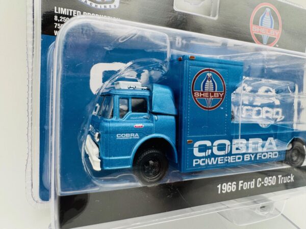 M2 MACHINES 1:64 FORD C950 TRUCK 1966 SHELBY COBRA - Image 2
