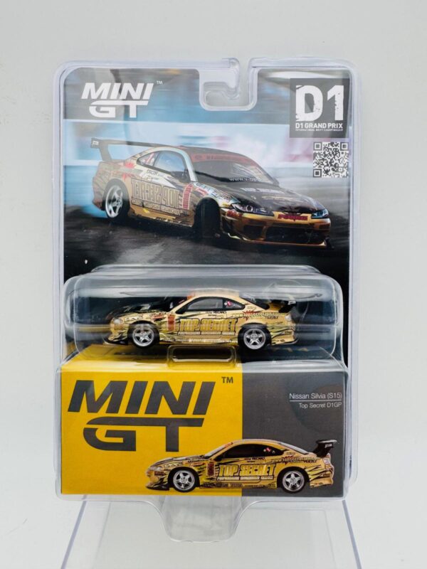 MINI GT 1:64 NISSAN SILVIA S15 TOP SECRET D1GP