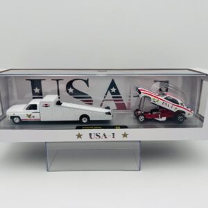 M2 MACHINES 1:64 CHEVROLET C30 TRUCK AND CAMARO