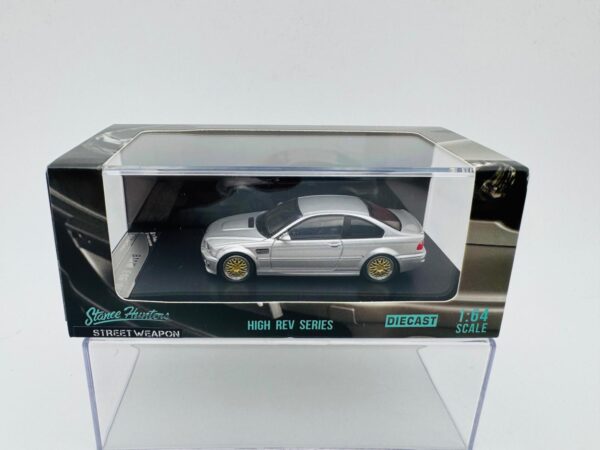STANCE HUNTERS 1:64 BMW M3 E46 PLATA