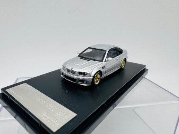 STANCE HUNTERS 1:64 BMW M3 E46 PLATA - Imagen 2