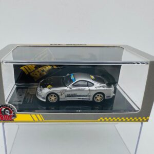 BMC 1:64 TOYOTA SUPRA TOP SECRET SILVER MIAS 20TH EDITION