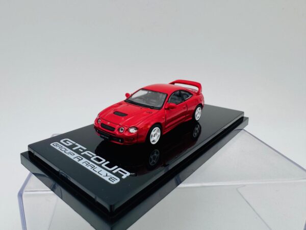 HOBBY JAPAN 1:64 TOYOTA CELICA GT FOUR RED - Imagen 2