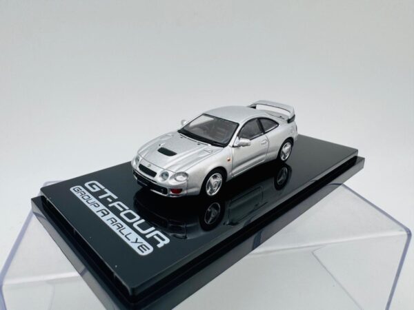 HOBBY JAPAN 1:64 TOYOTA CELICA GT FOUR SILVER - Imagen 2