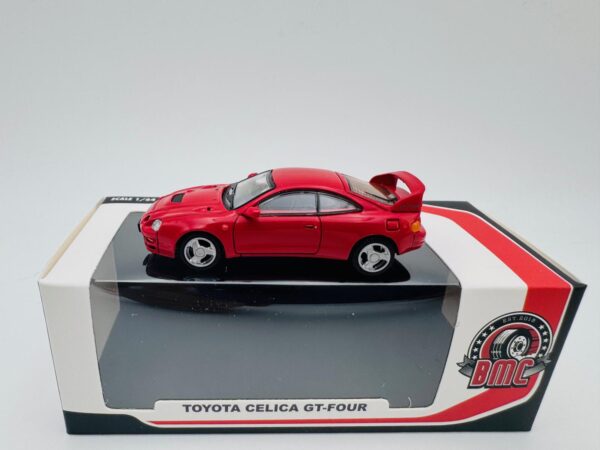 BMC 1:64 TOYOTA CELICA ST205 1999 GT FOUR RED