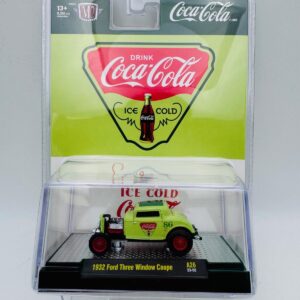 M2 MACHINES 1:64 FORD THREE WINDOW COUPE 1932 COCA COLA