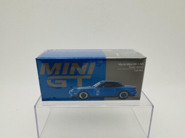 MINI GT 1:64 MAZDA MIATA MX5 TUNED VERSION DARK BLUE