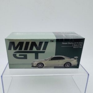 MINI GT 1:64 NISSAN SKYLINE GTR R34 V SPEC MILLENIUM JADE