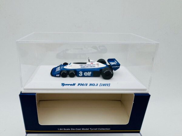 KYOSHO 1:64 TYRRELL P34/2 NO.3 1977 - Imagen 3