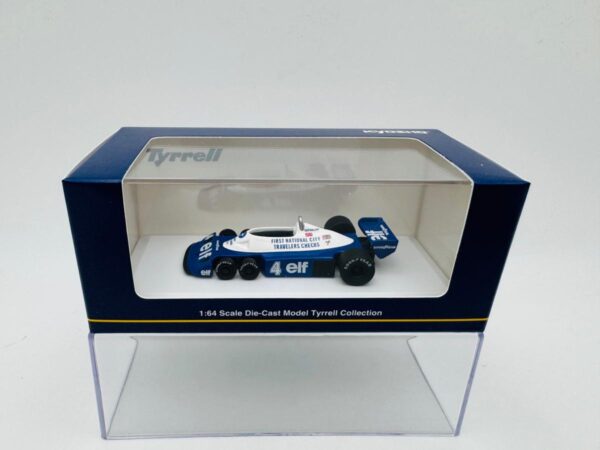 KYOSHO 1:64 TYRRELL P34/2  NO.4 1977 - Imagen 2