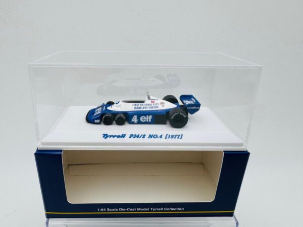 KYOSHO 1:64 TYRRELL P34/2  NO.4 1977