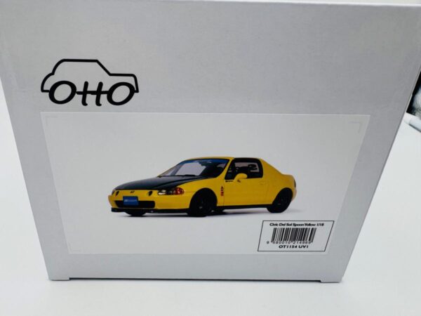 OTTO 1:18 HONDA CIVIC DEL SOL SPOON YELLOW