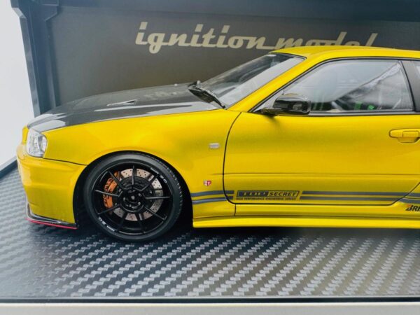 IGNITION MODEL 1:18 NISSAN TOP SECRET 34GTR GOLD  3640 - Imagen 3