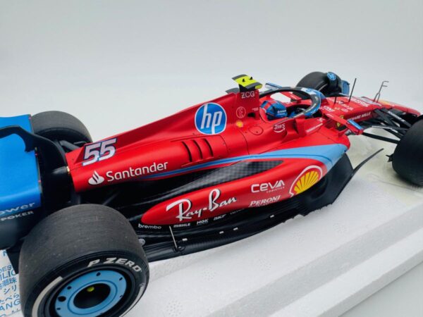 BBR 1:18 FERRARI SF-24 MIAMI GRAND PRIX 2024 CARLOS SAINZ - Imagen 6