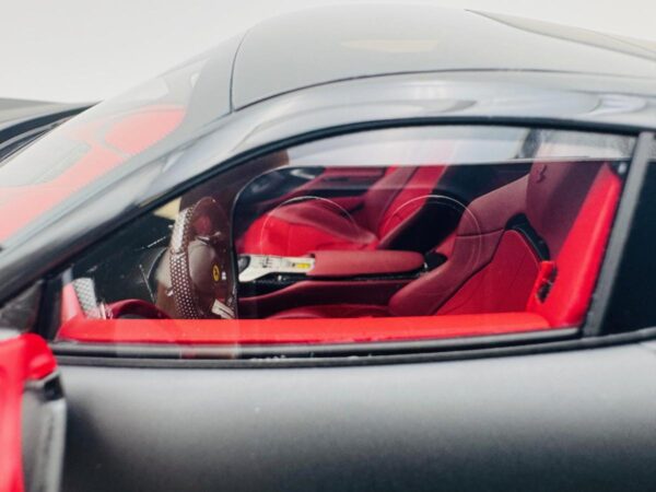 BBR 1:18 FERRARI 12CILINDRI PANORAMIC ROOF MATT BLACK  UNIT 29 DE 48 - Imagen 3