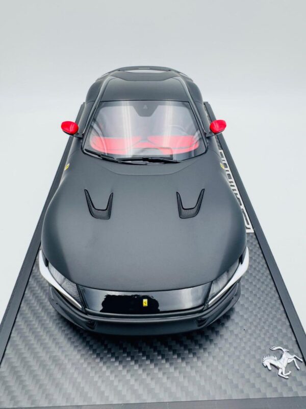 BBR 1:18 FERRARI 12CILINDRI PANORAMIC ROOF MATT BLACK  UNIT 29 DE 48 - Imagen 5