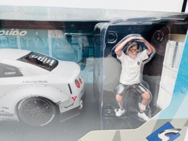 SOLIDO 1:18 NISSAN GTR R35 LIBERTY WALK - Imagen 3
