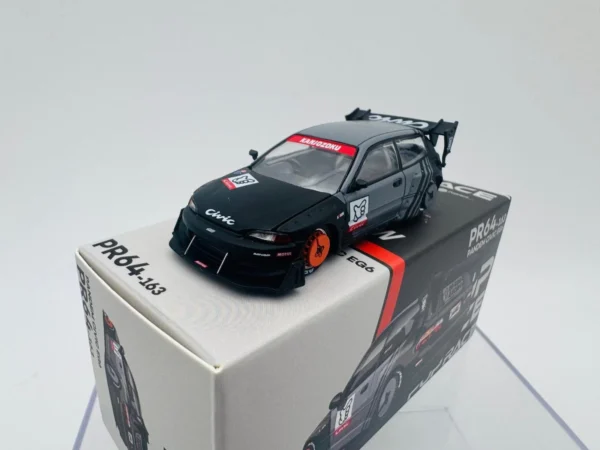 POP RACE 1:64 HONDA CIVIC EG6 PANDEM KANJOZOKU – Image 3
