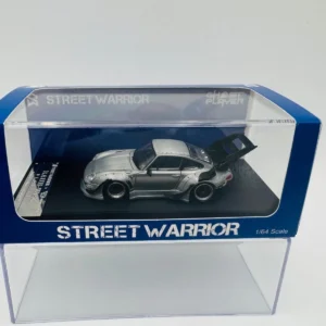 STREET WEAPON 1:64 PORCHE RWB 993 RAW VANSHED ALLOY COLOR