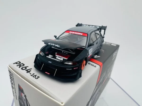 POP RACE 1:64 HONDA CIVIC EG6 PANDEM KANJOZOKU – Image 2